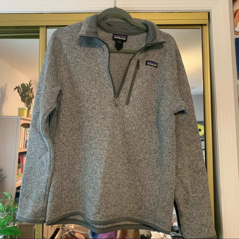 Patagonia Better Sweater 1/4 zip up, size: small